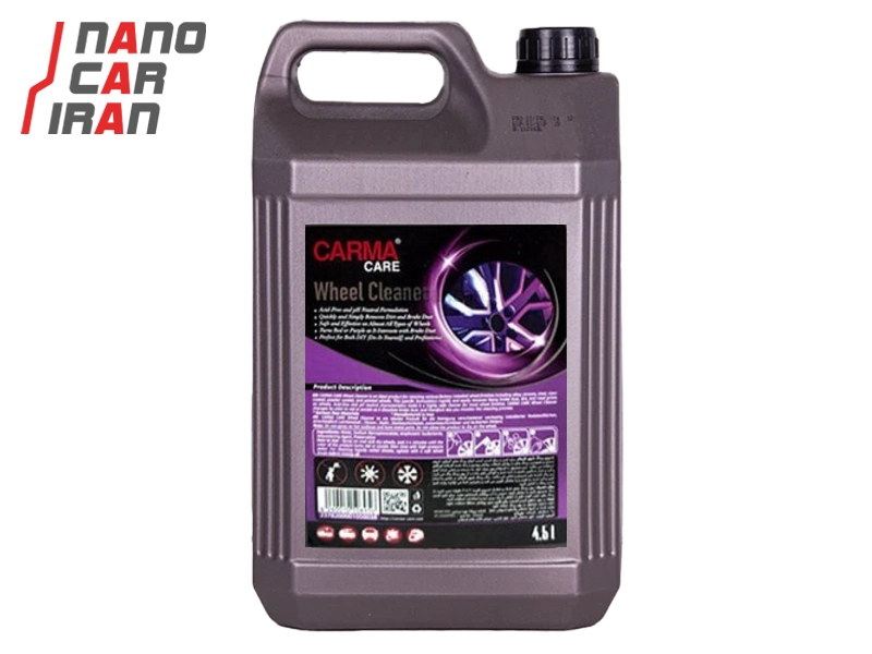 مایع رینگ شوی ۴.۵ لیتری کارماکر CarmaCare 4.5L Wheel Cleaner